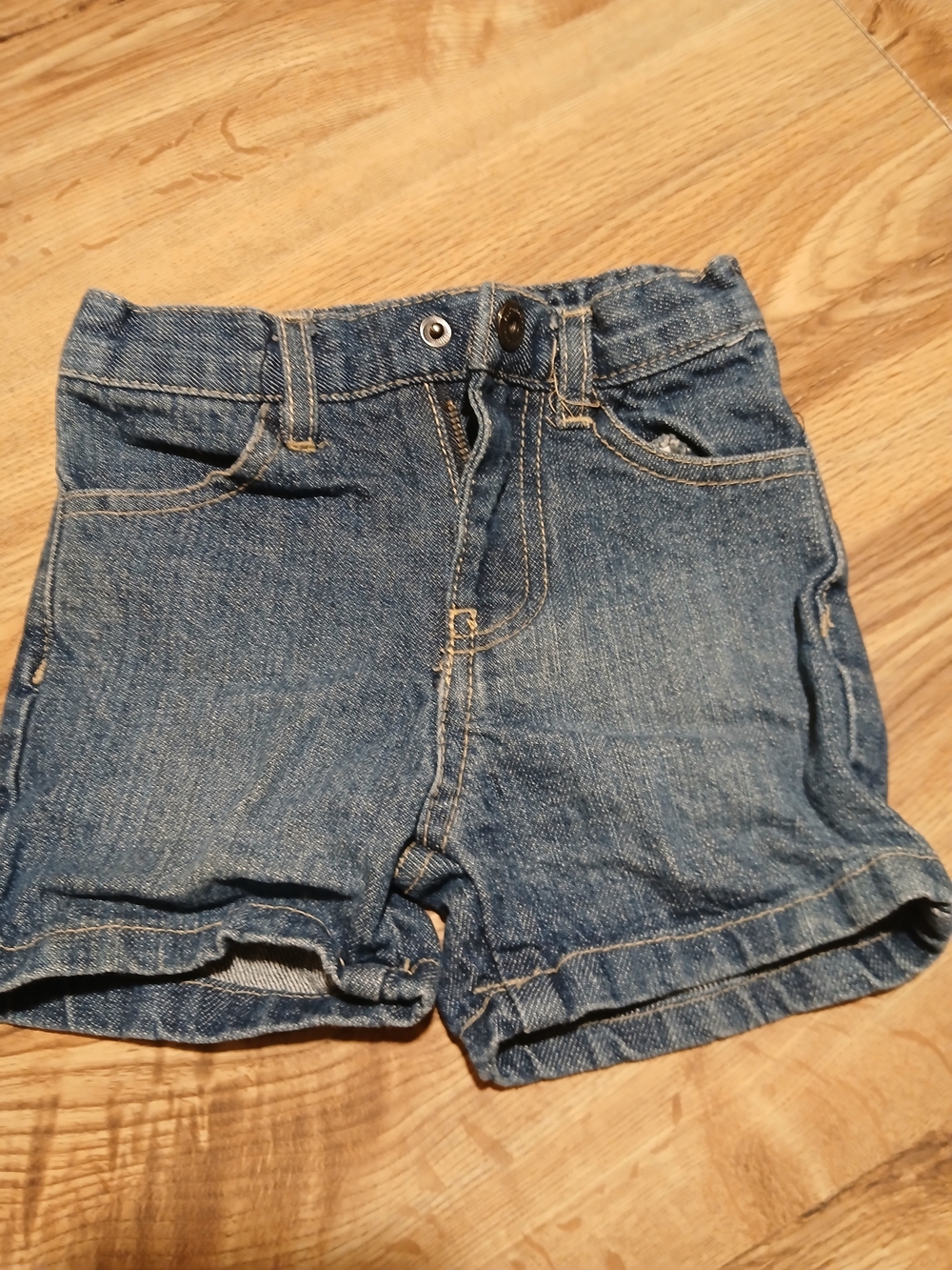 Classic Calvin Klein Blue Denim Kids Shorts